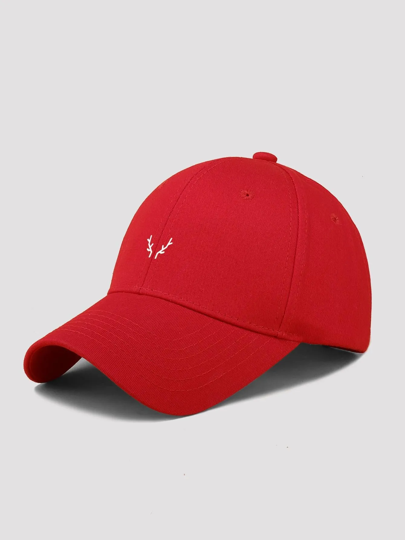 1pc Men Leaf Embroidered Fashion Baseball Cap For Daily Life Casual