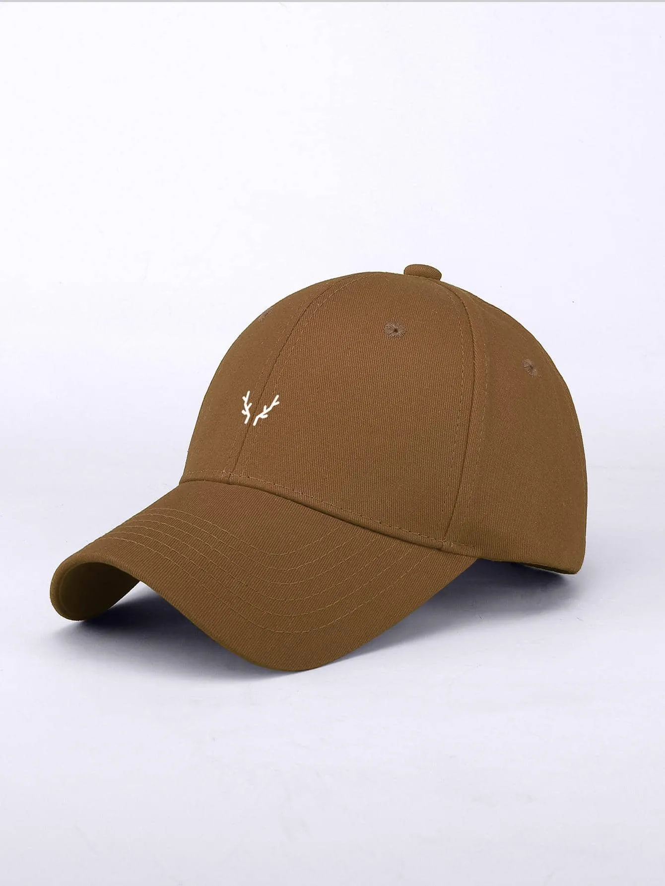 1pc Men Leaf Embroidered Fashion Baseball Cap For Daily Life Casual