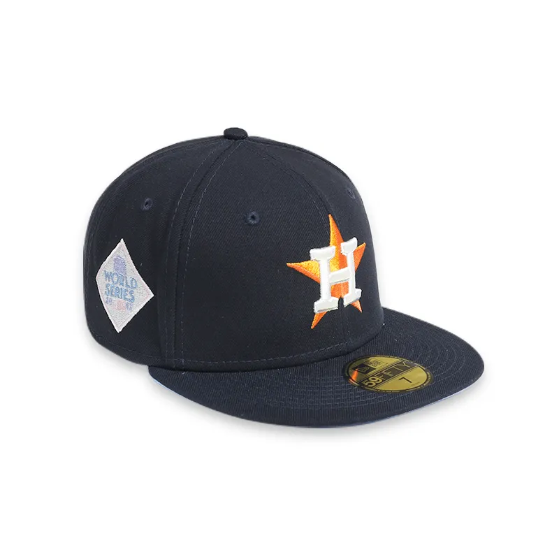 [60243506] Houston Astros 17 WS "POP SWEAT" Navy 59FIFTY Men's Fitted Hat