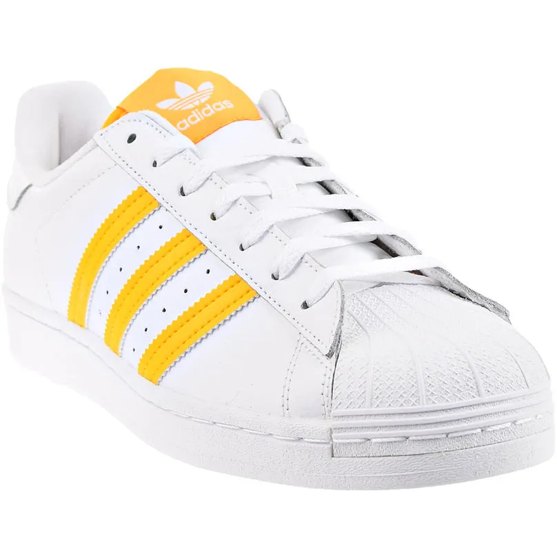 Adidas Men's Superstar Shoes - White / Yellow