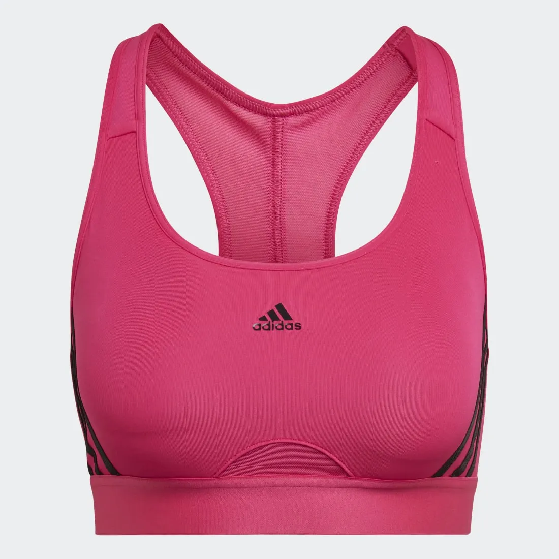 adidas Powerreact Training Medium-Support 3-Stripes Women's Bra