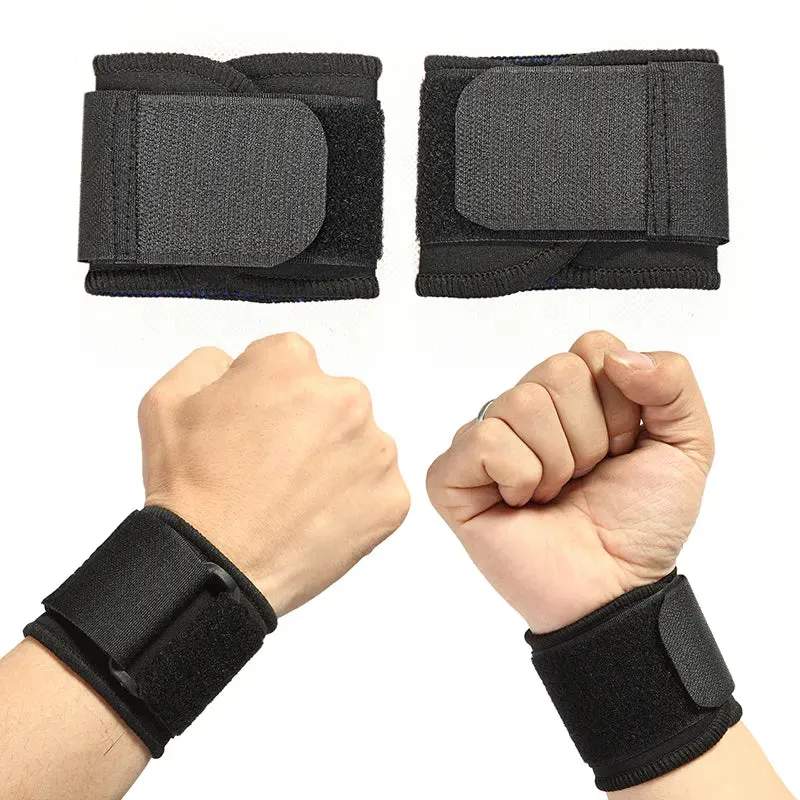 Adjustable Soft Wristbands Wrist Support Bracers For Gym Sports Wristband Carpal Protector Breathable Wrap Band Strap Safety 8