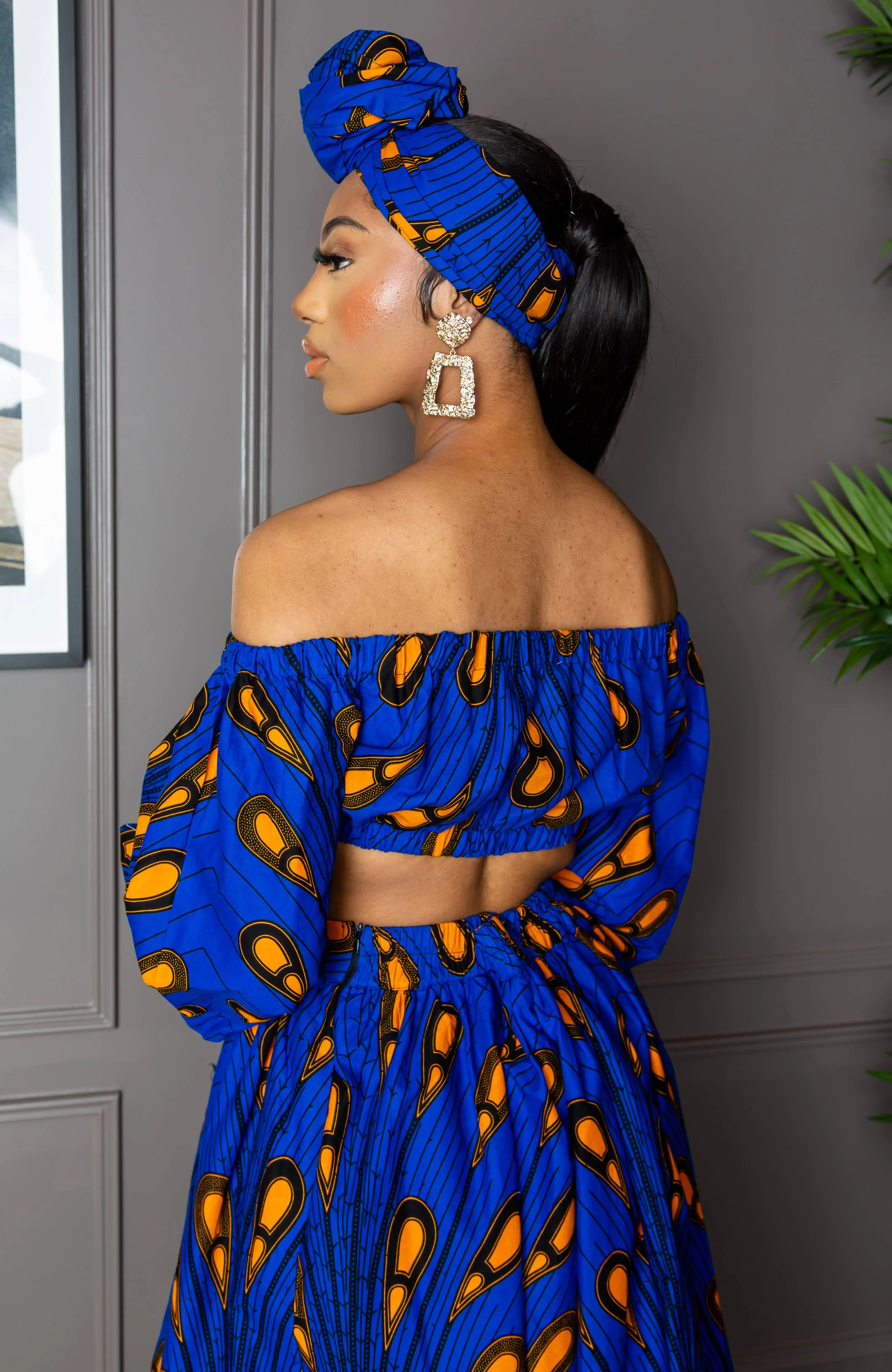 Ankara Wax Print Headwrap - ELLA