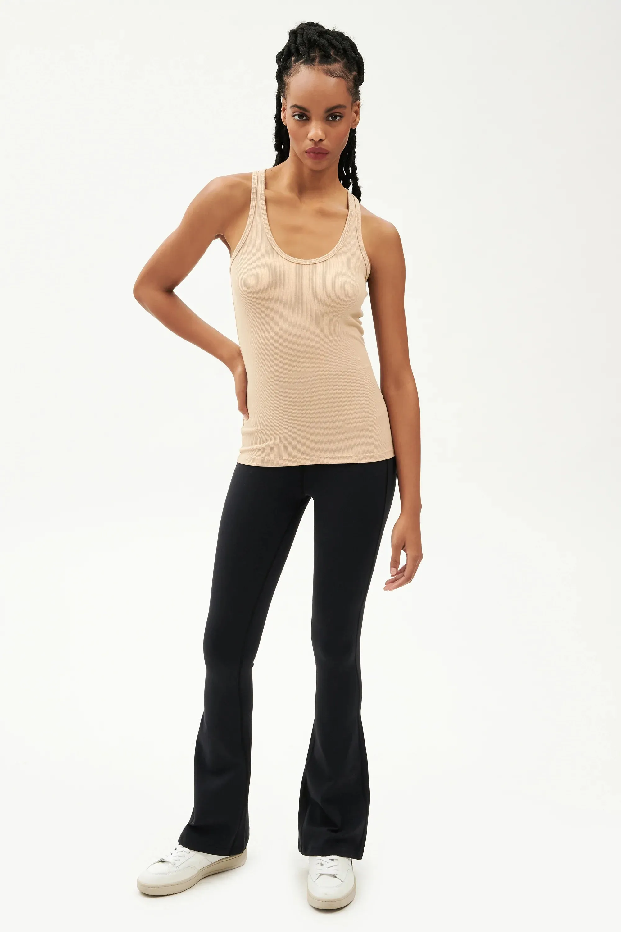 Ashby Rib Tank, Nude