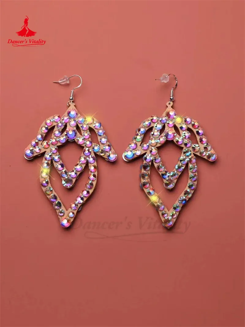 Belly Dance Earrings for Women Dance Performance Costumes Jewels