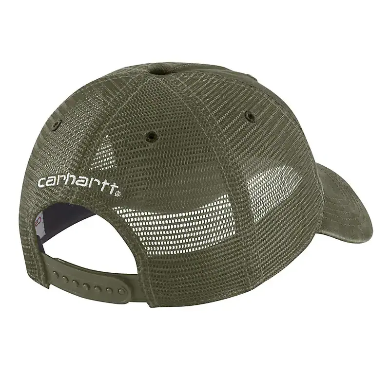 Carhartt Mens Canvas Mesh Back Cap