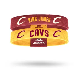 Cleveland Cavaliers LeBron James NBA 2 Pack Wristbands