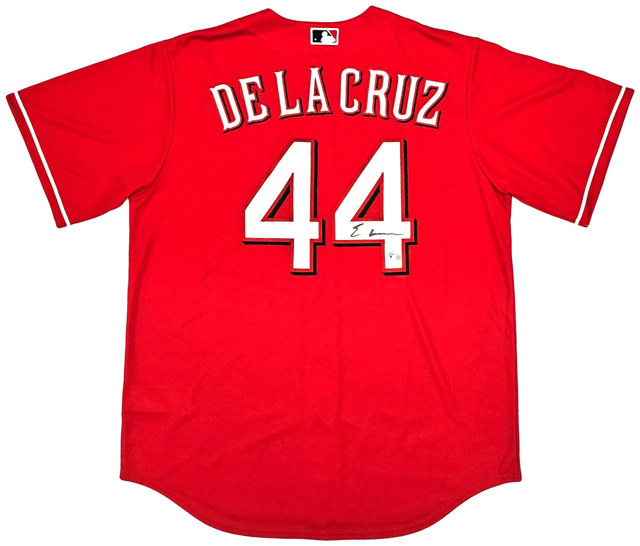 Elly De La Cruz Signed Cincinnati Reds Nike Baseball Jersey BAS