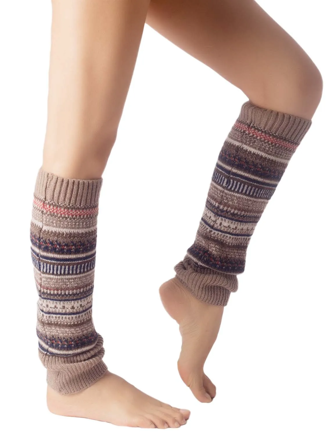 iB-iP Women's Leg Warmers Ballet Dancers Warm Aerobics Costume Stretch Outfits