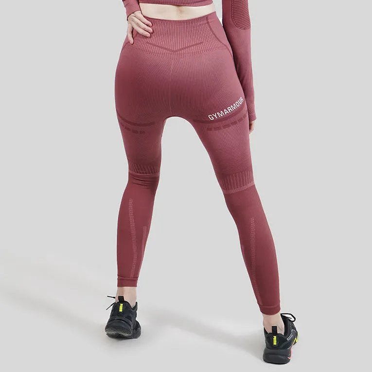 Impulse Seamless Leggings (Maroon)