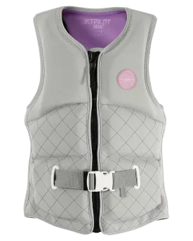 Jetpilot Allure F/E Ladies Neo Vest - Light Grey - 2023