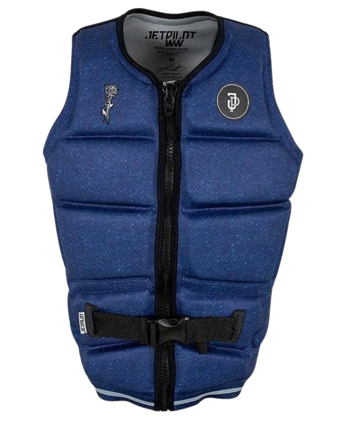 Jetpilot C4 Lewy Neo Vest - Navy/Marle - 2022