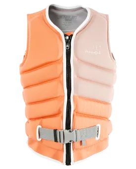 Jetpilot Pacer F/E Ladies Neo Vest - Peach - 2023