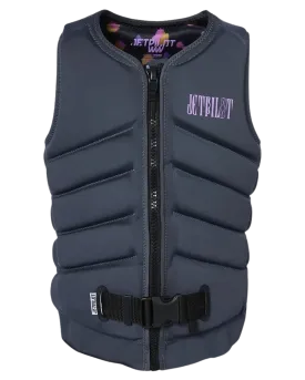 Jetpilot X1 F/E Ladies Neo Vest - Sina - Charcoal - 2023