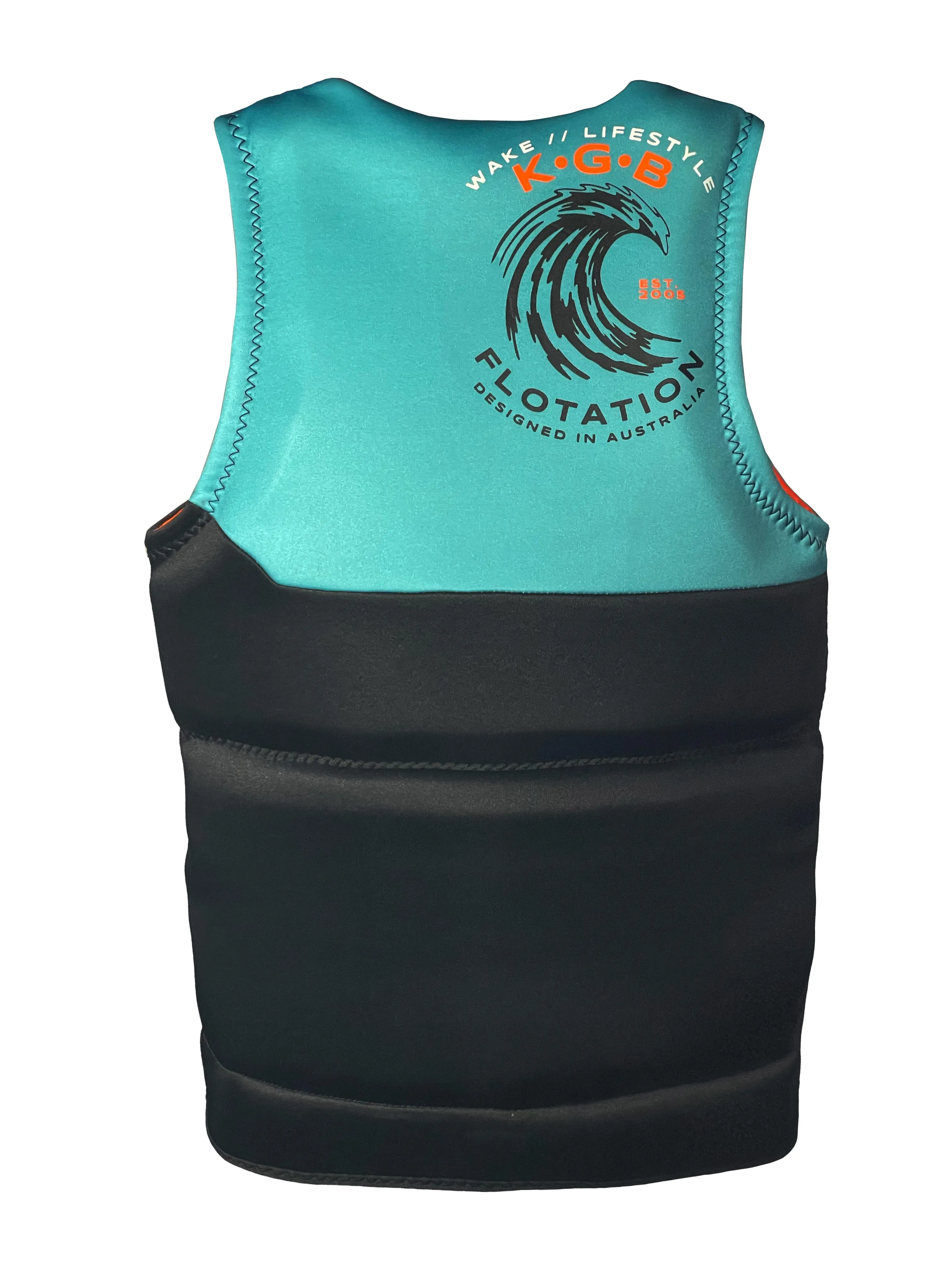 KGB Tempo Teen Vest - Neon Teal - 2023