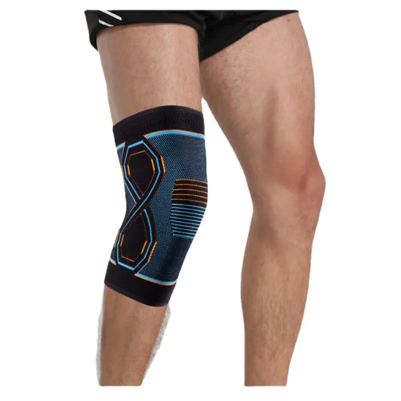 Knee Pads Brace Workout Knee Pads Support for Joint Pain Relief Running Biking Basketball Knitted Knee Pads Sleeve for Adult