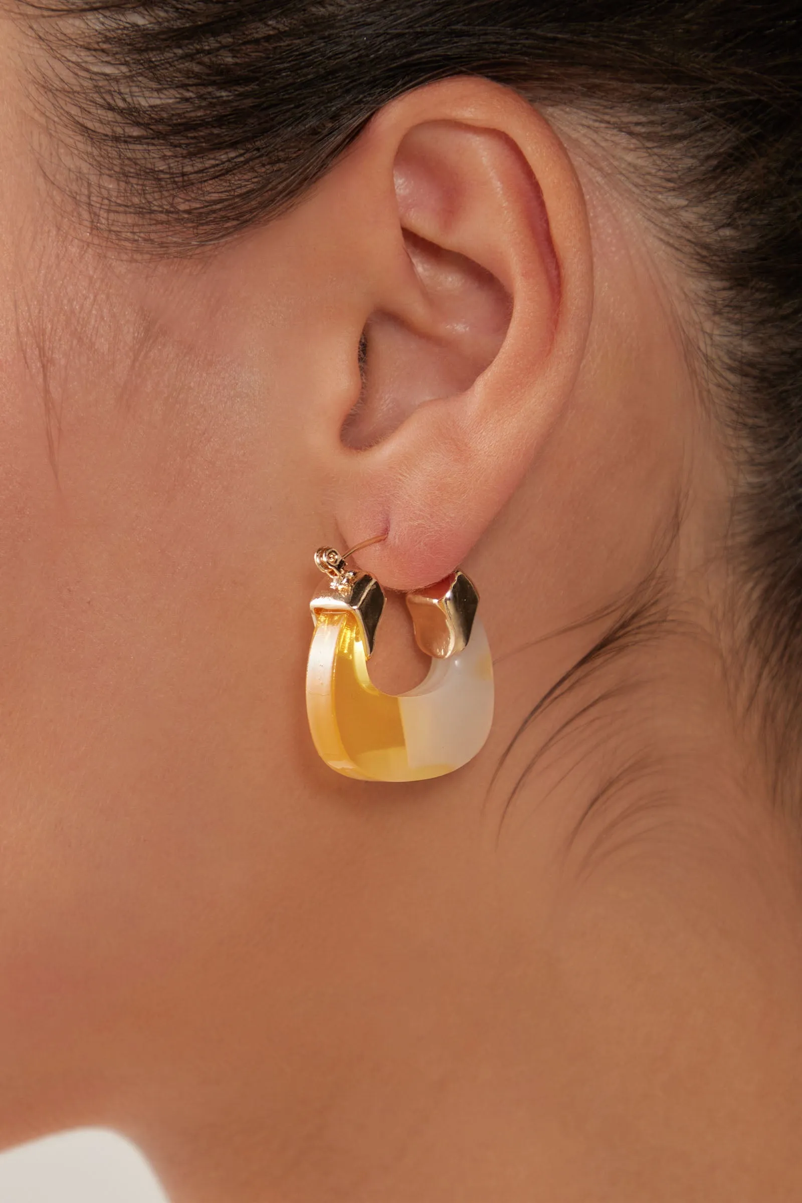 La Mer Cuff Earring - Citrus