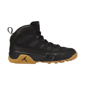 Nike Men's Air Jordan Retro 9 NRG Boot Shoes - Black / Light Gum