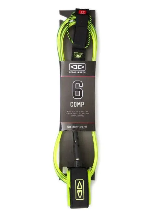 Ocean & Earth - Regular Comp 6'0" Leash