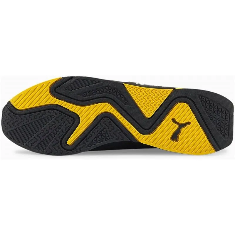 Puma Men's Porsche Legacy Low Racer Shoes - Black / Yellow