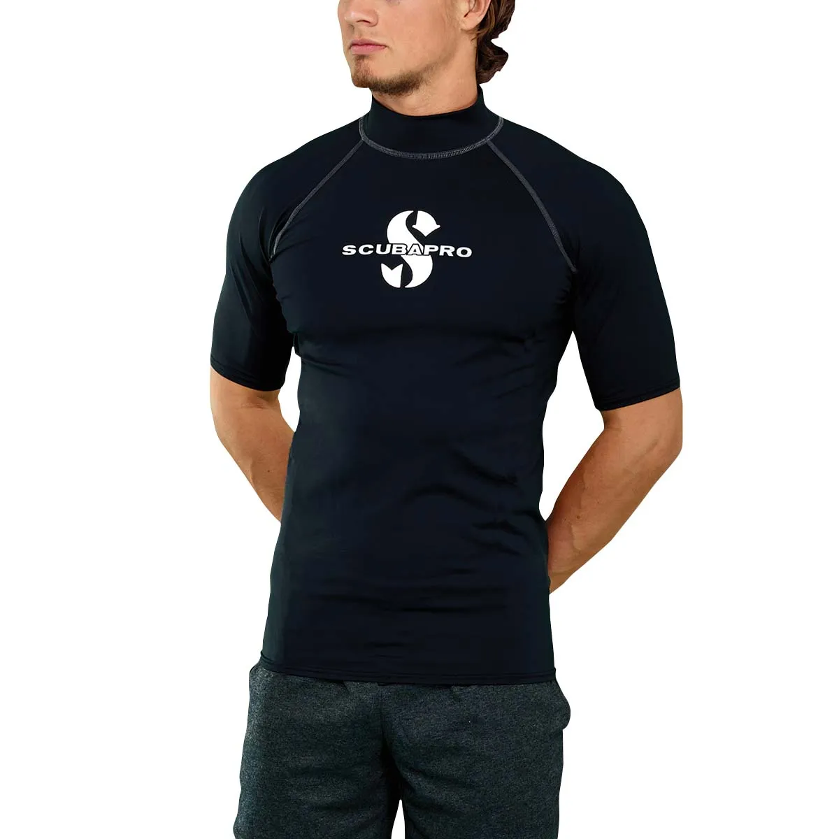 ScubaPro Men's UPF 50 Short Sleeve Rash Guard