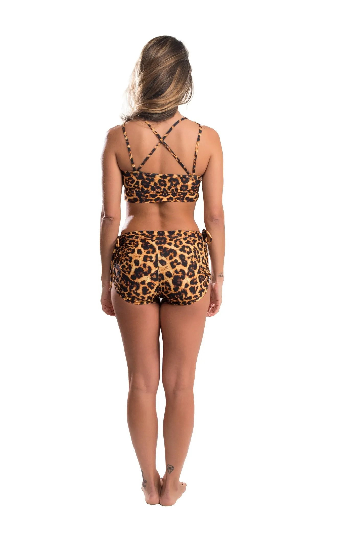 SHAKTI ACTIVEWEAR SIDE STRING SHORT BENGAL TIGER