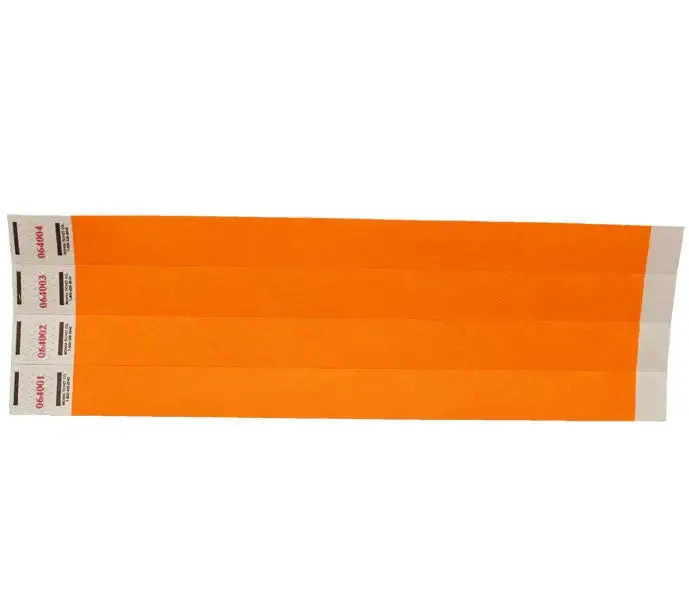 Solid Color Wristbands- 500/Box or 1000/Box