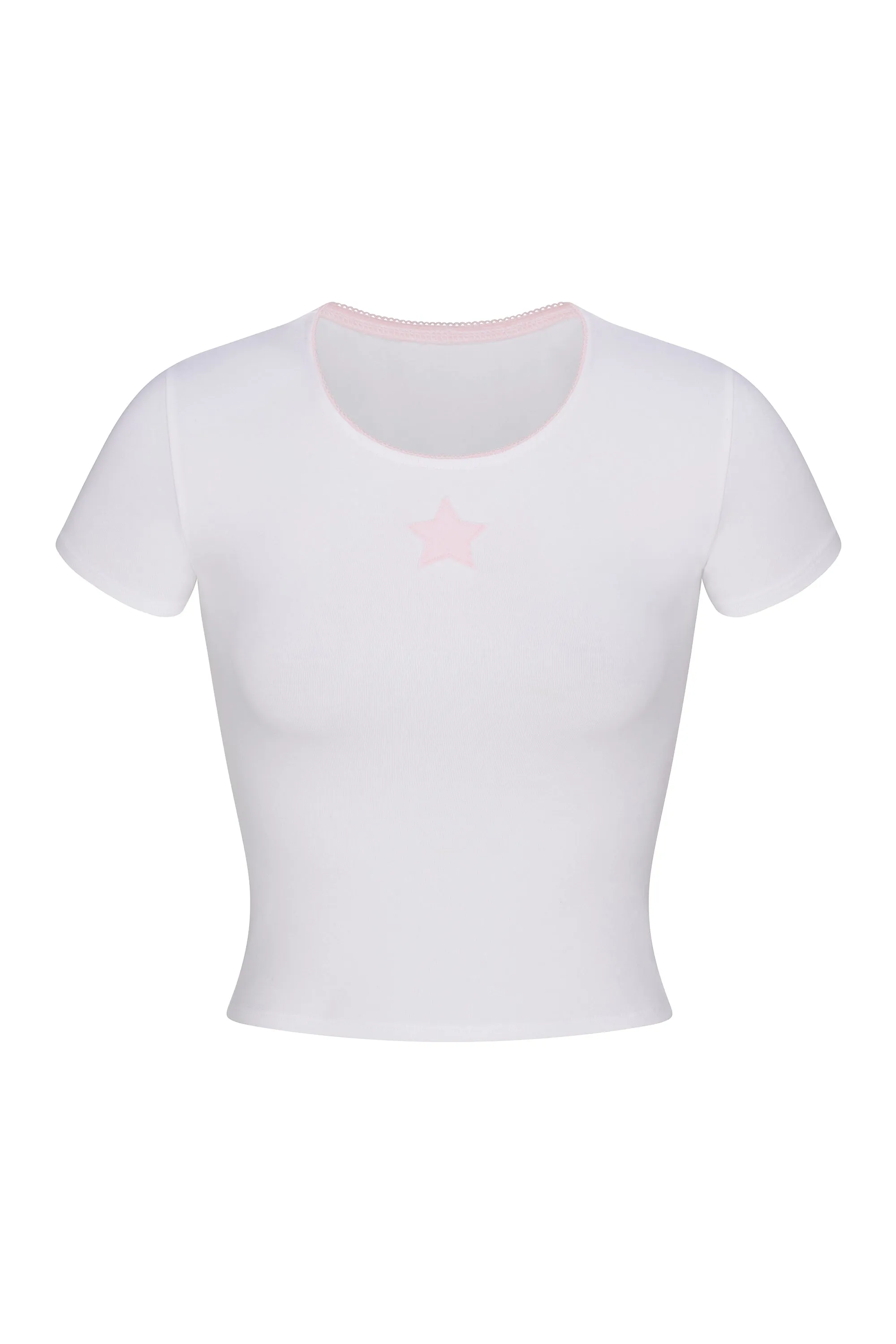 STARGIRL BABY TEE IN CLOUD