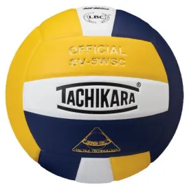 Tachikara SV5WSC Volleyball - gold/white/navy