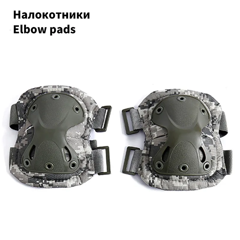 Tactical Knee Pads Pad Elbow CS Military Protector Army Airsoft Outdoor Sport Hunting Knee Padspad Safety Gear Knee Pads Protective Pads