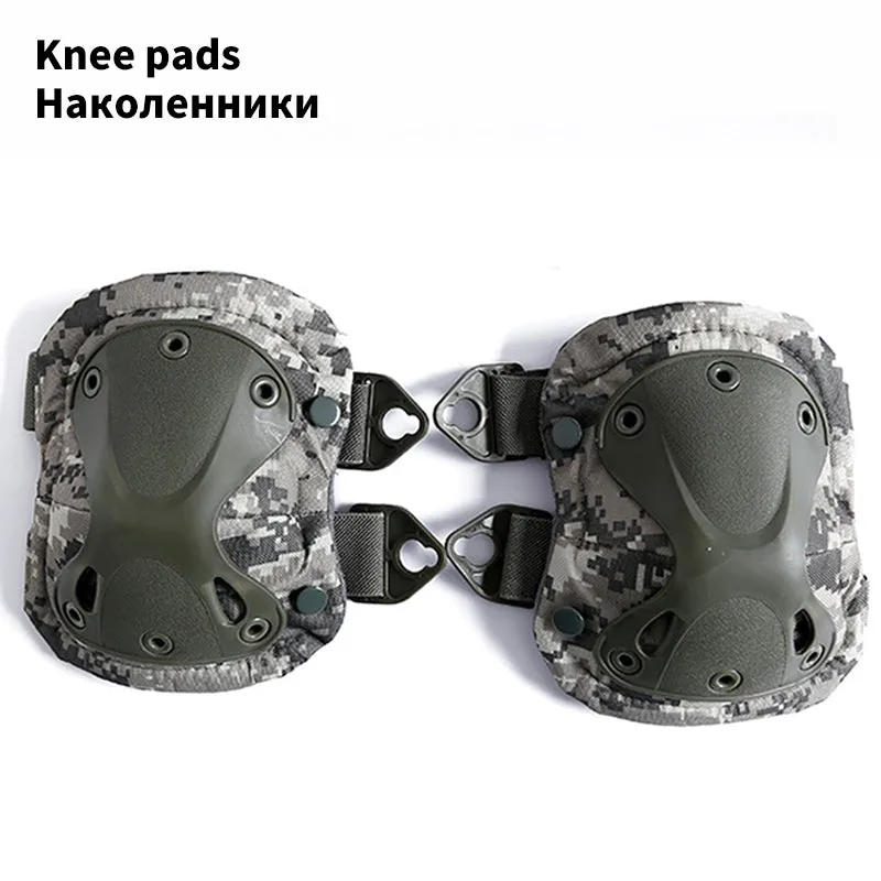 Tactical Knee Pads Pad Elbow CS Military Protector Army Airsoft Outdoor Sport Hunting Knee Padspad Safety Gear Knee Pads Protective Pads