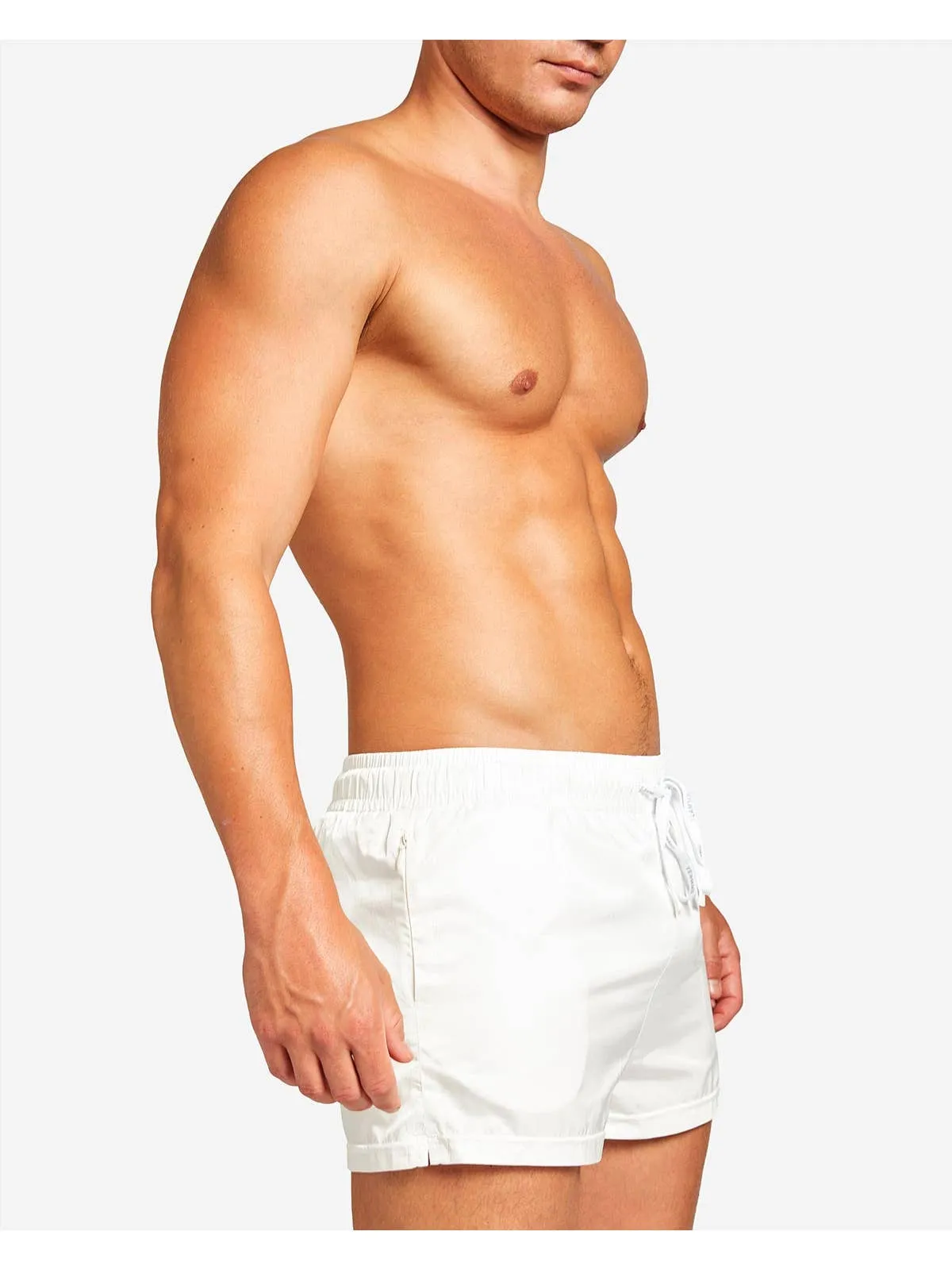 TEAMM8 Bass Swim Short - White