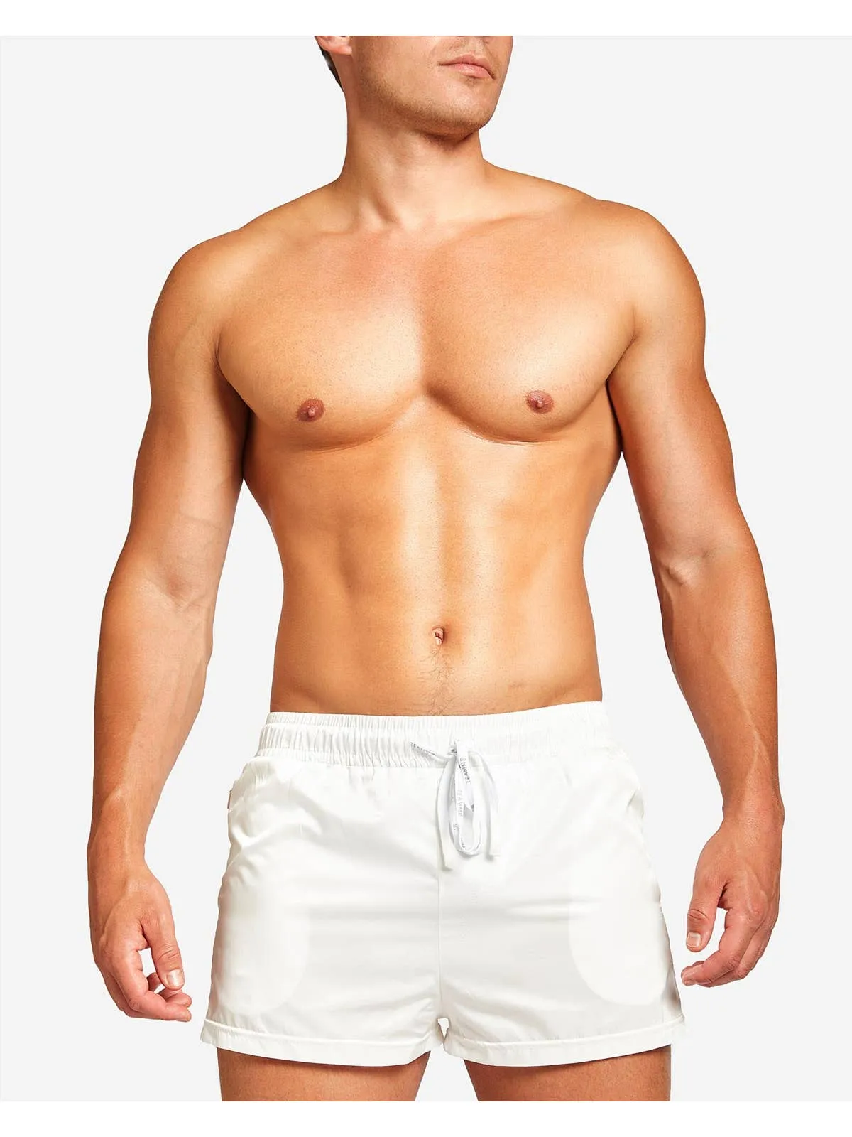 TEAMM8 Bass Swim Short - White