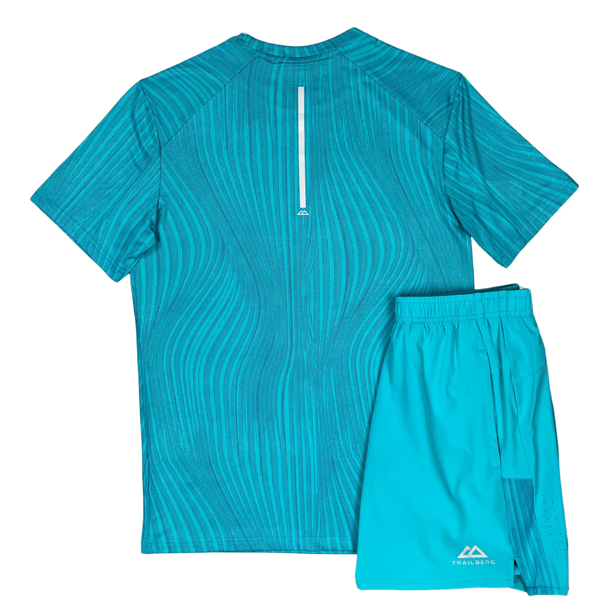 Trailberg Vertex T-Shirt / Shorts Set - Aqua