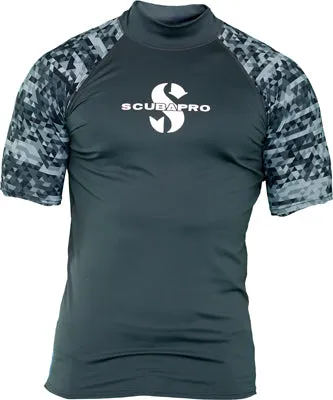 UPF 50 short sleeve rash guard, men