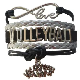 Volleyball Mom Infinity Bracelet - Pick Colors