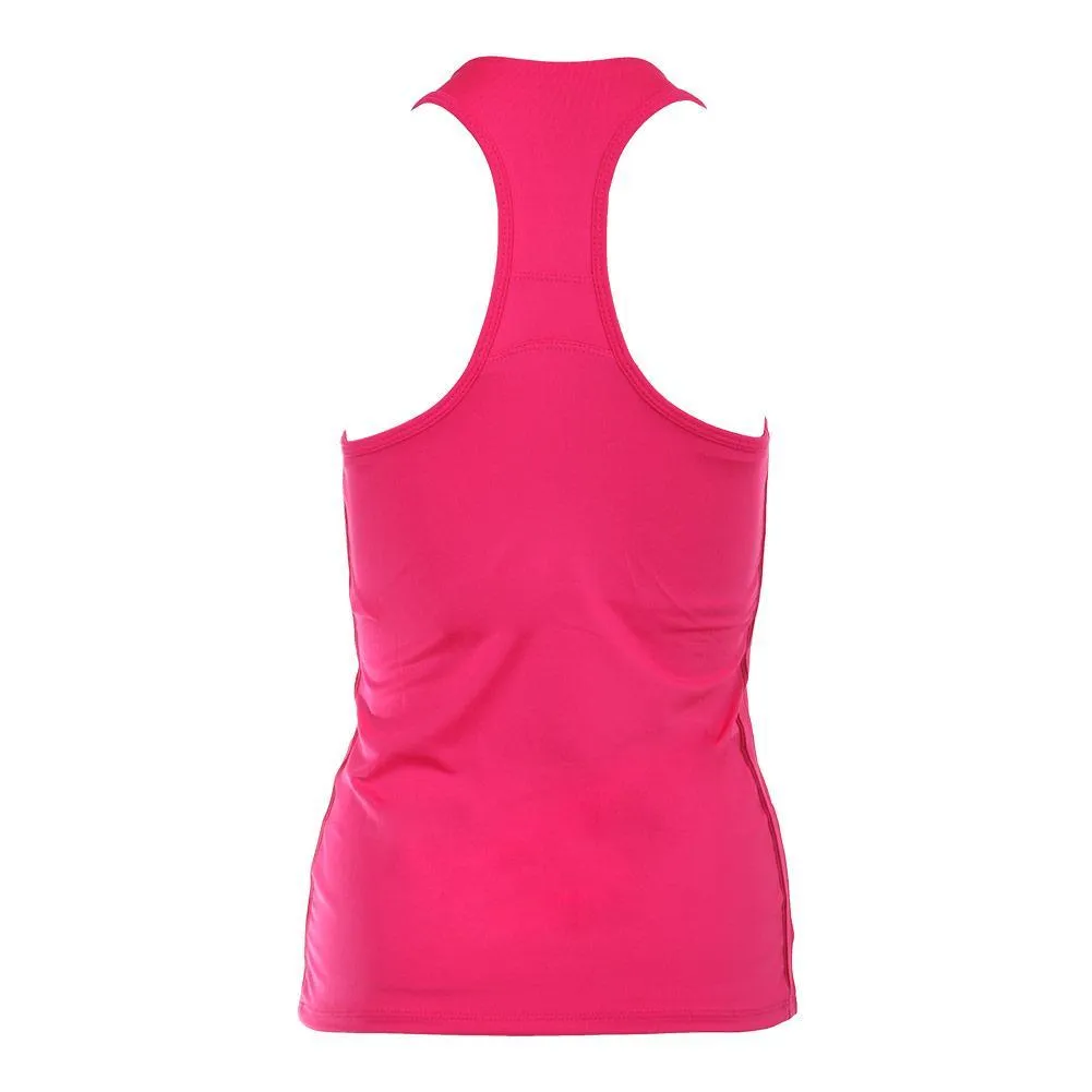 Women`s V-Neck Tennis Tank with Bra