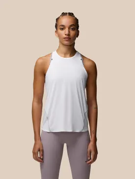 Women's Zone Training Ventilation Tank Top - White